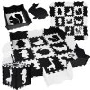 Pěnové puzzle zvířata podložka01