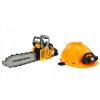 Dětská motorová pila s helmou a příslušenstvím05