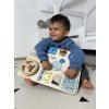 Dřevěný Activity board pro děti 11v1 Activity deska