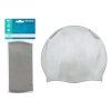 200697 silikonova stribrna koupaci cepice bestway
