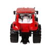 Traktor s kultivátorem s třecím pohonem červený