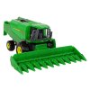 Mini zemědělský kombajn zelený