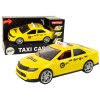Autíčko Taxi s třecím pohonem 1:14 žluté