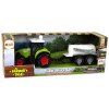 199359 4 farmarsky traktor pro deti s bilym privesem