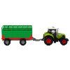 199371 5 traktor se dvema privesy a efekty zeleny