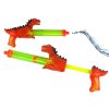 Dětská vodní pistole Dinosaur 40 cm červená