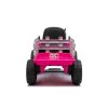 Elektrický traktor s vlečkou T2 růžový 12V7Ah EVA kola8
