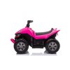 Dětská elektrická čtyřkolka The Fastest růžová (3)