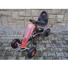 Dětská šlapací motokára G5 červená