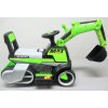 Dětský elektrický bagr C3 zelený