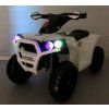 202675 2 detska elektricka ctyrkolka j8 s efekty bila