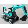Dětský elektrický bagr C3 modrý