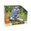 Puzzle motiv modrého ptáčka 100 dílků