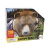 205517 puzzle hlava hnedeho medveda 238 dilku