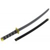 Samurajský meč Ninja s pouzdrem 60cm x 7cm x 6cm