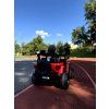 202170 2 detske elektricke auticko jeep power 4x45w cervene