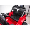 Dětské elektrické autíčko Jeep Power 4x4 červené27