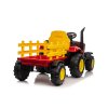 Dětský elektrický traktor s vlečkou 12V 7Ah červený12