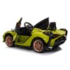 Dětské elektrické auto Lamborghini Sián zelené (1)