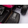 Dětský elektrický traktor BBH 030 s přívěsem růžový20