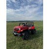 209626 4 elektricke auticko terrain 4x4 cervene