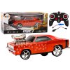 Dálkově ovládané auto 1:18 Drift 360 světla zvuky červené