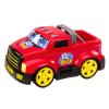 Dětské kreslené autíčko na dálkové ovládání s světly a zvuky červené