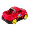 Dětské kreslené autíčko na dálkové ovládání s světly a zvuky červené