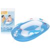 Nafukovací modrý člun Delfín 102 x 69 cm Bestway 34037
