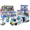 211681 policejni lod letadlo vrtulnik stavebni kostky modry mix
