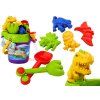 211855 sada na pisek kyblik se sprchou konvicka a formicky dinosauri set