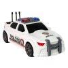 Sportovní policejní auto 1:16 bílé se zvukem