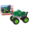 Terénní auto Dino s velkými gumovými koly zelené