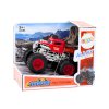 Terénní auto s odpruženým pohonem červené