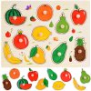216772 drevene puzzle ovoce skladacka 10 dilku