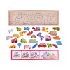 216823 1 velka sada vozidel 27 dilu abeceda drevene puzzle