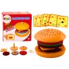Dřevěný skládací hamburger s recepty
