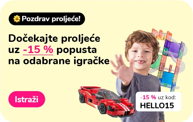Dočekajte proljeće uz -15 % popusta na odabrane igračke