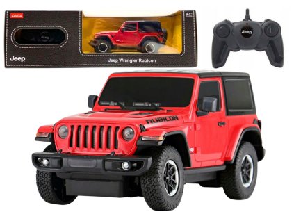 pol pl Auto R C 1 24 Zdalnie Sterowany JEEP Wrangler JL Rubicon Czerwony 20618 1