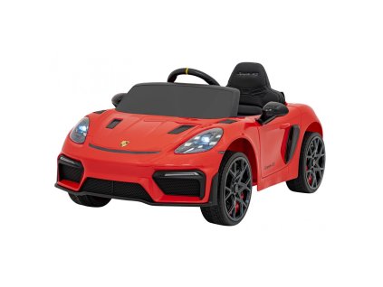 Elektrické autíčko Porsche Spyder RS 718 MP4 červené01