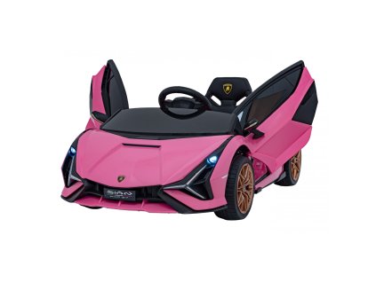 pojazd lamborghini sian rozowy