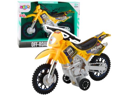 pol pm Motor Crossowy Off Road Naped Swiatla Dzwieki Zolty 23134 1