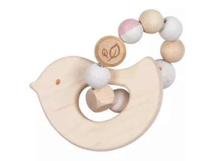 241092 hracka do ruky ptacek s krouzkem