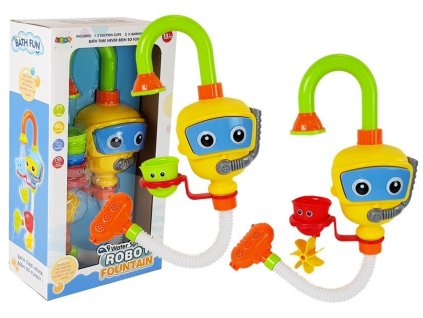 Barevný robot potápěč do koupele
