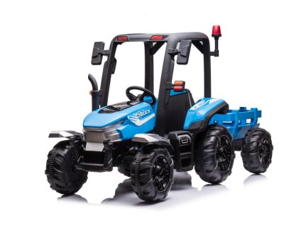 dětský elektrický traktor BLT modrý5
