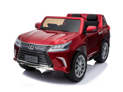 196383 3 elektricke auticko lexus lx570 4x4 lcd lakovane cervene