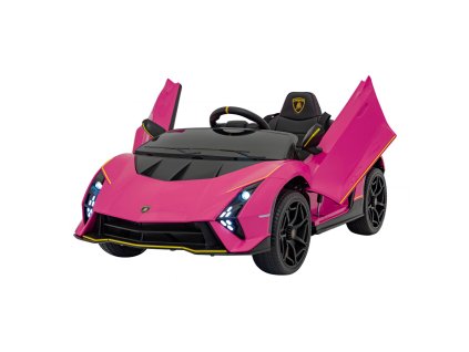 Dětské elektrické autíčko Lamborghini Invencible růžové01