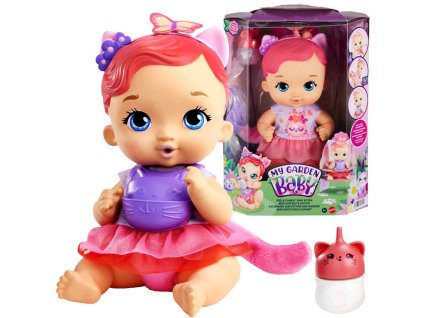 217942 panenka my garden baby roztomila panenka miminko kotatko s doplnky cervena