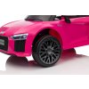 Mamido RIDE on CAR Elektrické autíčko Pojazd na akumulator Elektromos kisauto Audi R8 HL1818 NEW PINK inside (5)