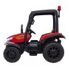 Dětský elektrický traktor BLAST s přívěsem 2x200W červený05